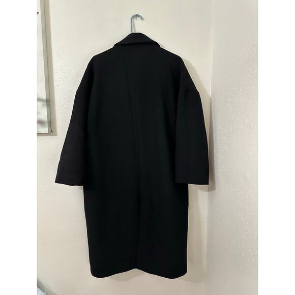 MANGO WOOL OVERSIZED COAT M - Picture 2 of 7